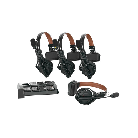 Hollyland Solidcom C1 Pro Wireless Dual-Mic ENC Headset Intercom For 4 | Dual Headset