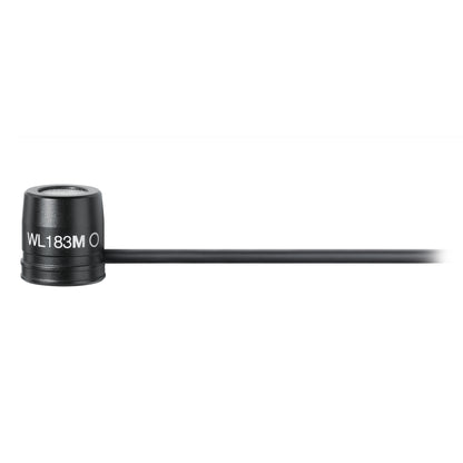 Shure WL183m Microflex Omni Lavalier Microphone black