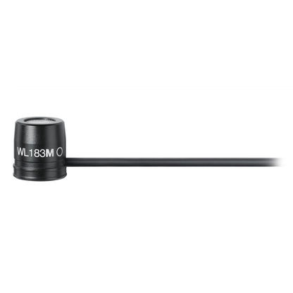 Shure WL183m Microflex Omni Lavalier Microphone black
