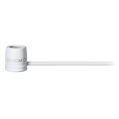 Shure WL183m Microflex Omni Lavalier Microphone white