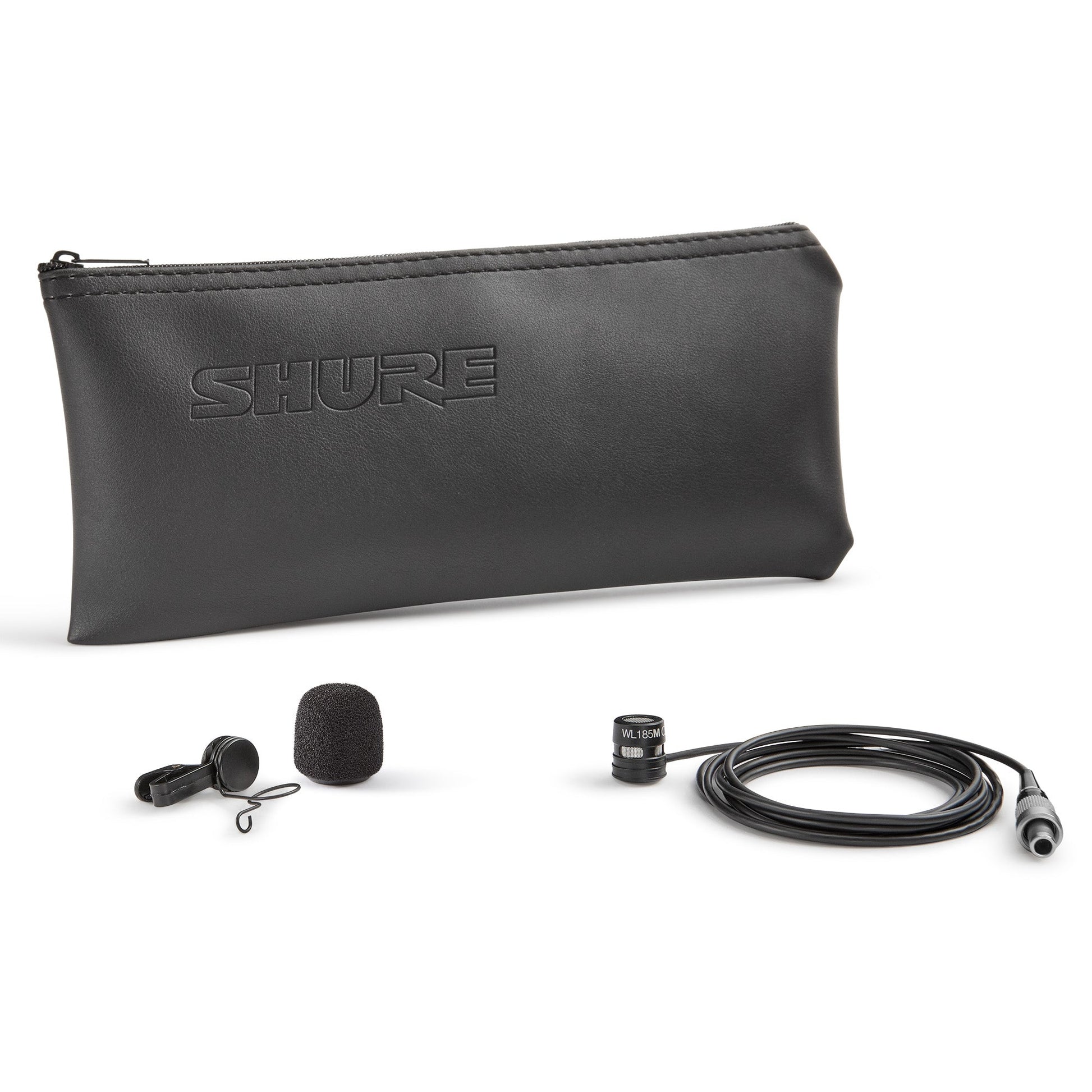 Shure WL184m Microflex Supercardioid Lavalier Microphone components