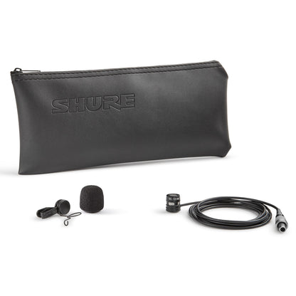 Shure WL184m Microflex Supercardioid Lavalier Microphone components