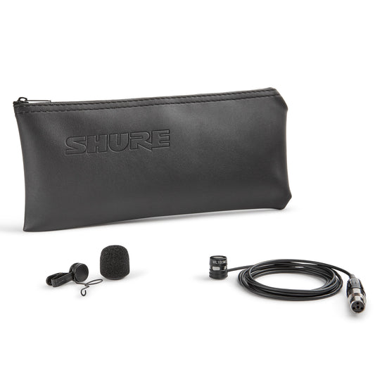 Shure WL184m Microflex Supercardioid Lavalier Microphone components