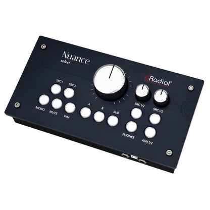 Radial Nuance Select Studio Monitor Controller left