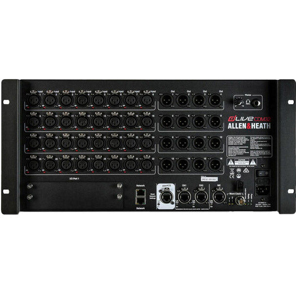 Allen & Heath dLive AH-DLIVE-CDM32-RUFX MixRack Stage Box