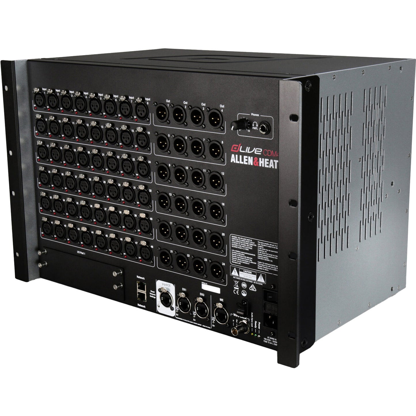 Allen & Heath dLive AH-DLIVE-CDM48-RUFX MixRack Stage Box