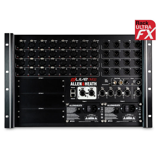 Allen & Heath dLive AH-DLIVE-DM32-RUFX MixRack Stage Box