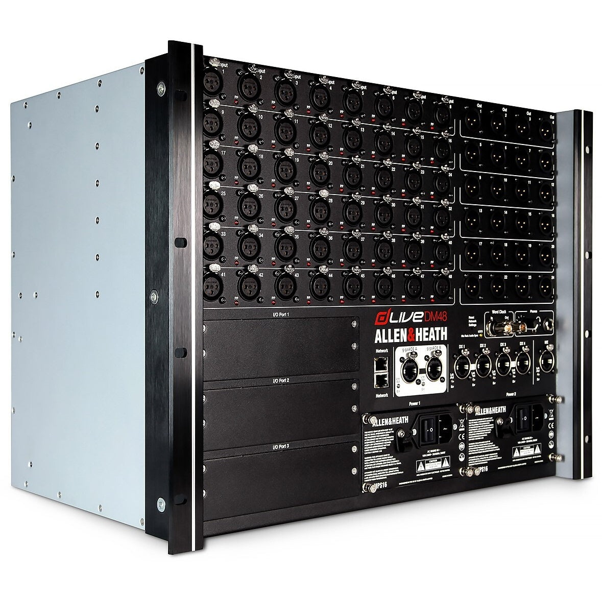 Allen & Heath dLive AH-DLIVE-DM48-RUFX MixRack Stage Box
