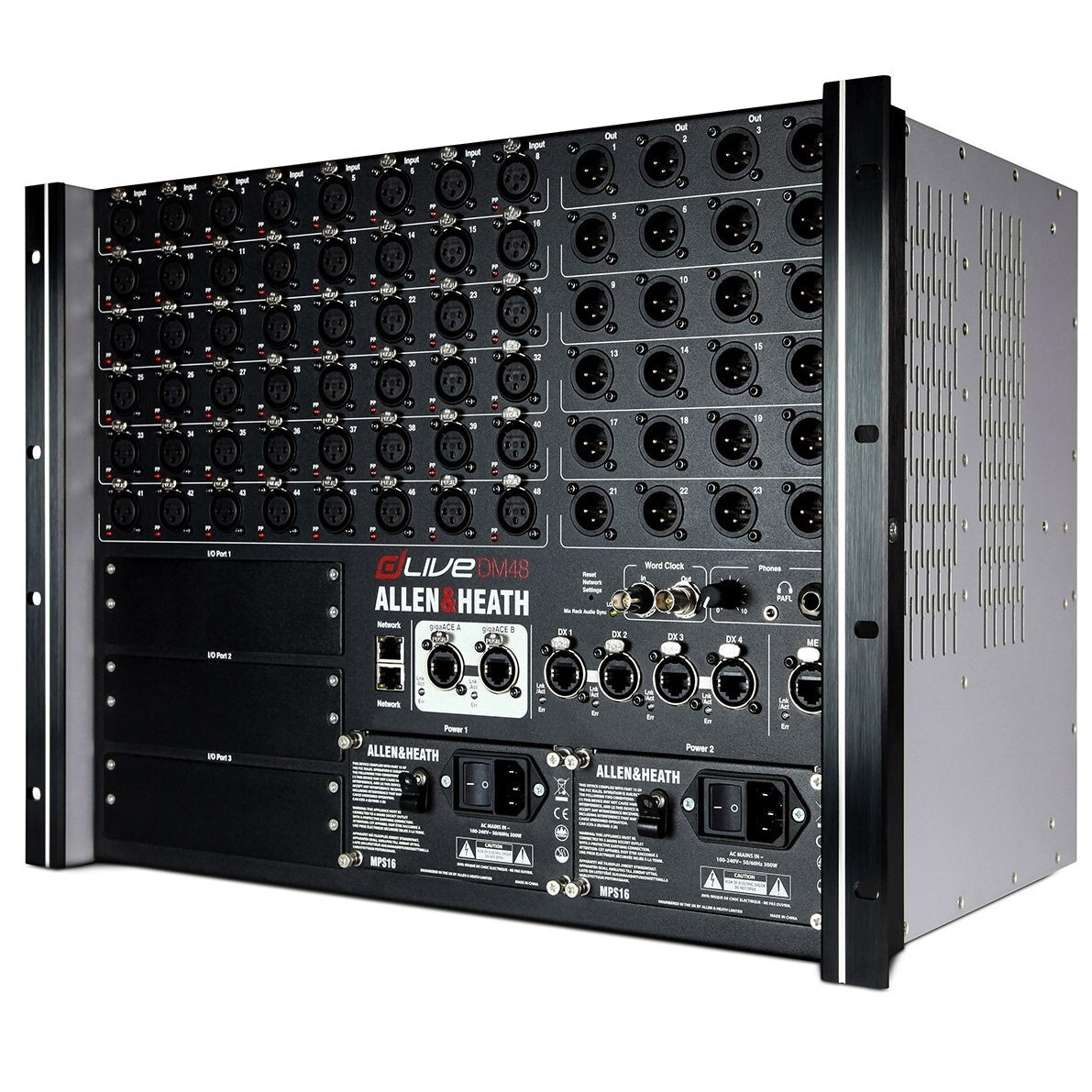 Allen & Heath dLive AH-DLIVE-DM48-RUFX MixRack Stage Box
