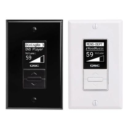 Q-SYS MP-MFC Decora Style Zone Controller for MP-M Mixers | White