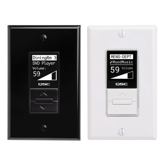 Q-SYS MP-MFC Decora Style Zone Controller for MP-M Mixers | White