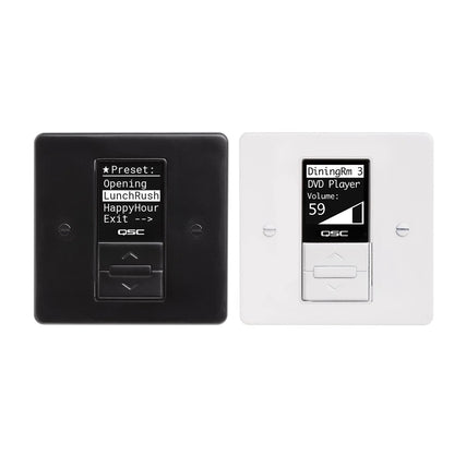 Q-SYS MP-MFC Decora Style Zone Controller for MP-M Mixers | White