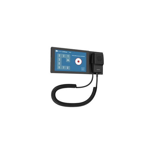 Q-SYS PS-TSCG3 Touchscreen Paging Station Wall-Mount | Handheld Mic And  TSC-70-G3 Touchscreen