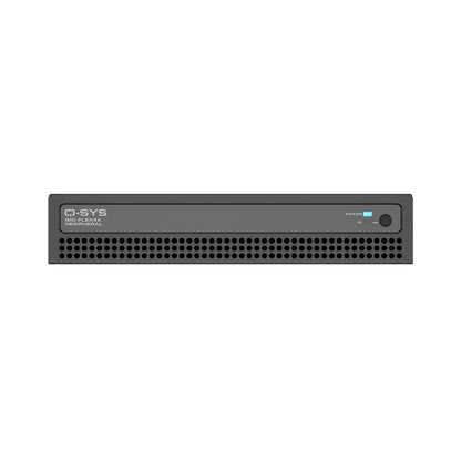 Q-SYS QIO-FLEX4A Modular Network I/O Expander for Q-SYS