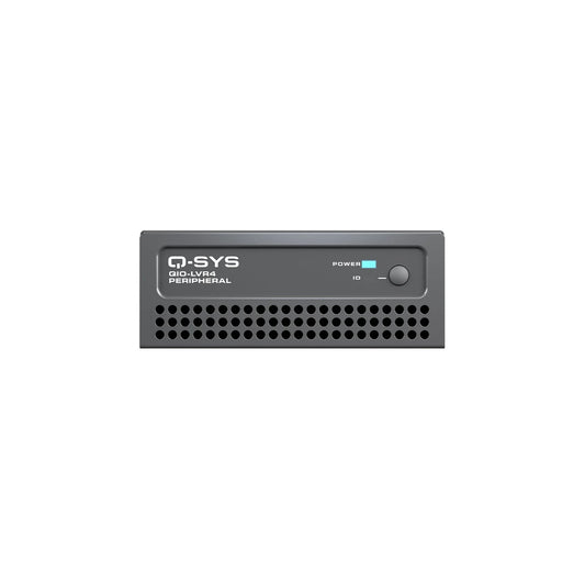 Q-SYS QIO-LVR4 Low-Voltage Relay Network I/O Expander