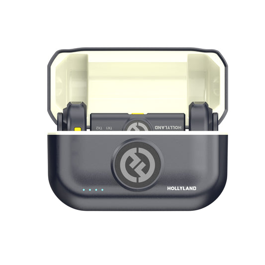 Hollyland LARK M2 With Lightning Plug Dual Wireless Mic | Black