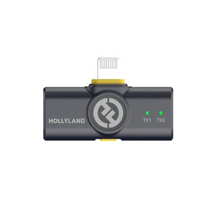 Hollyland LARK M2 With Lightning Plug Dual Wireless Mic | Black