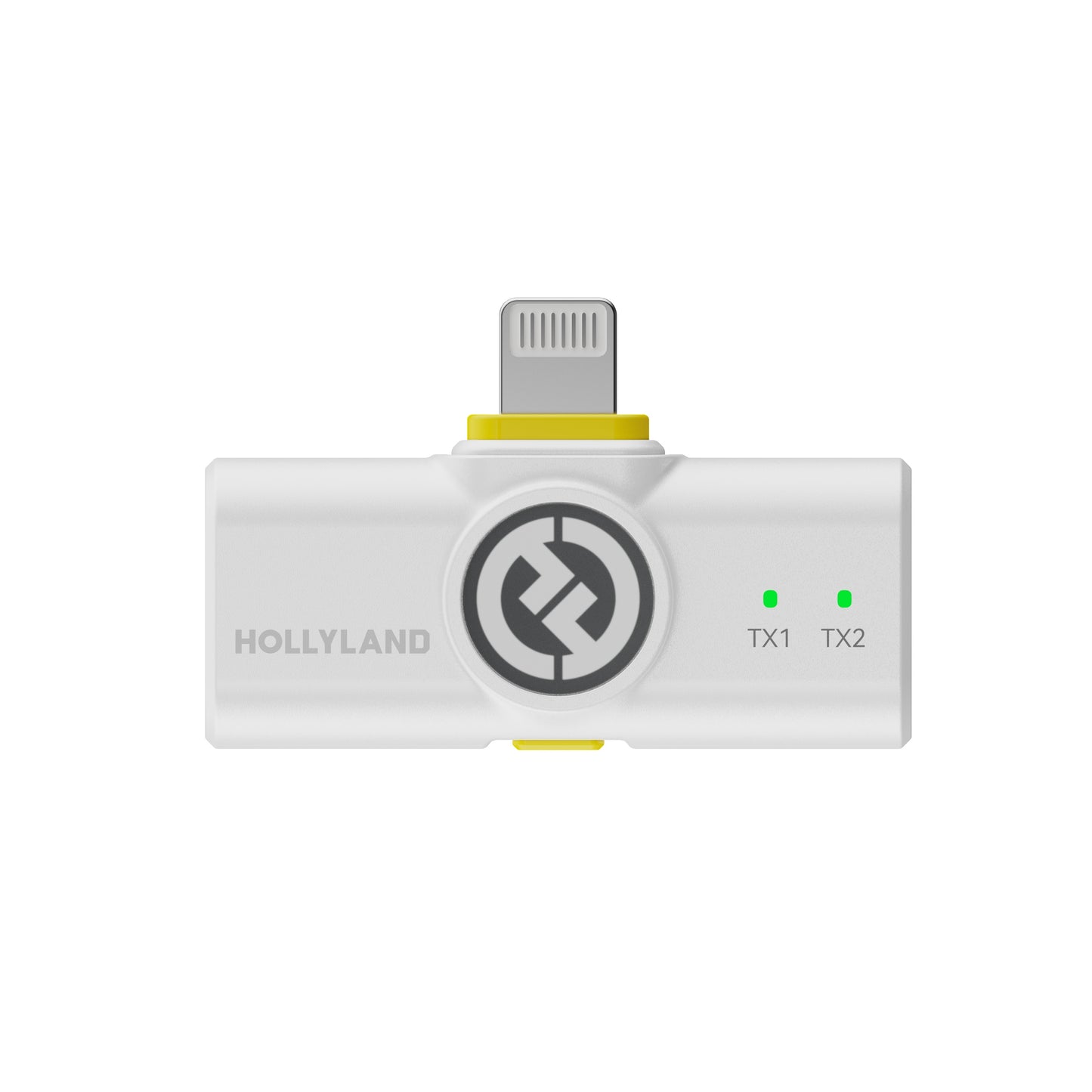 Hollyland LARK M2 With Lightning Plug Dual Wireless Mic | Ivory White