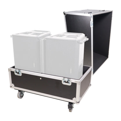 ProX XS-SP2X251715W Universal Dual Speaker ATA Flight Case