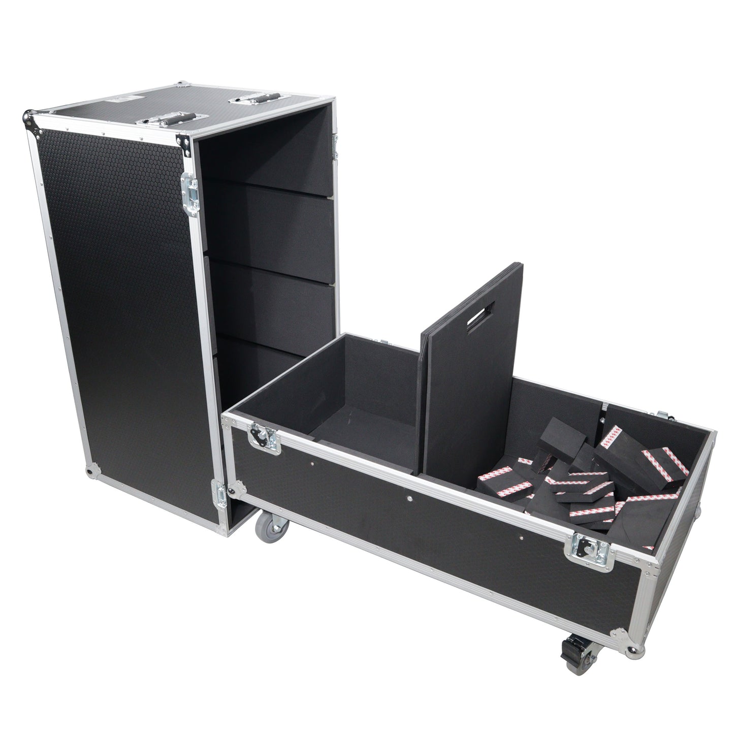 ProX XS-SP2X251715W Universal Dual Speaker ATA Flight Case