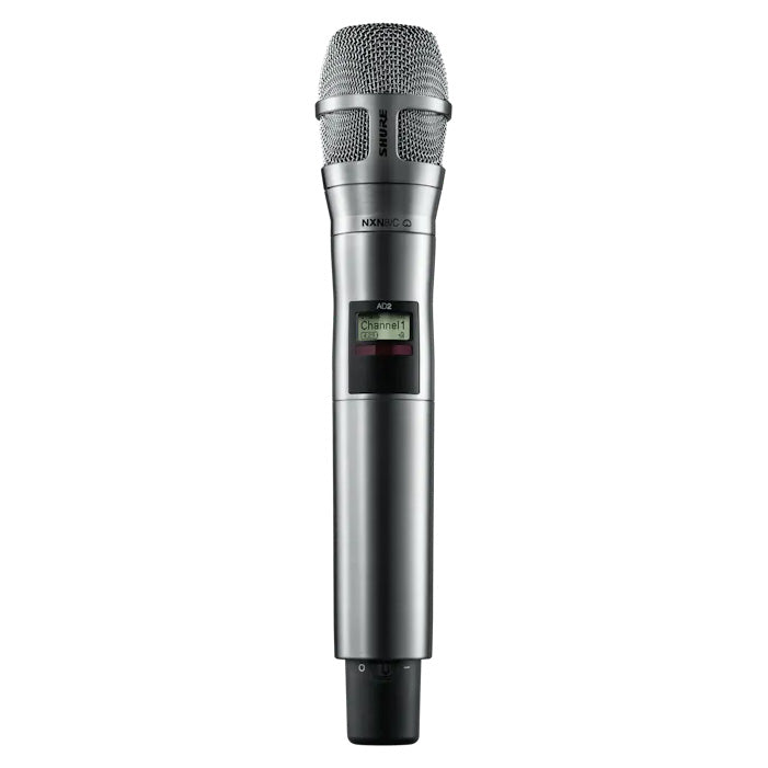 Shure AD2/N8C Handheld Wireless Microphone Transmitter | Color: Black