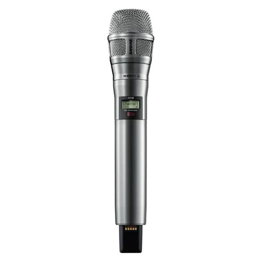 Shure ADX2/N8S Handheld Wireless Microphone Transmitter | Color: Nickel