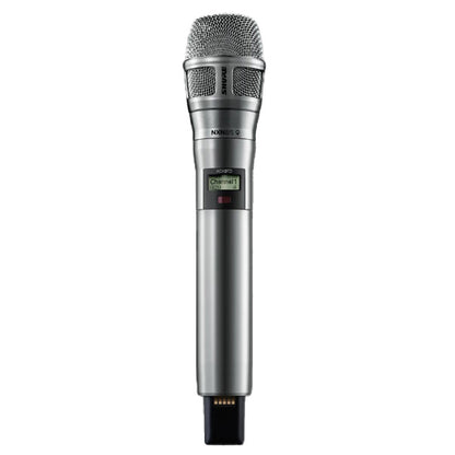 Shure ADX2FD/N8C Handheld Wireless Microphone Transmitter | Color: Nickel