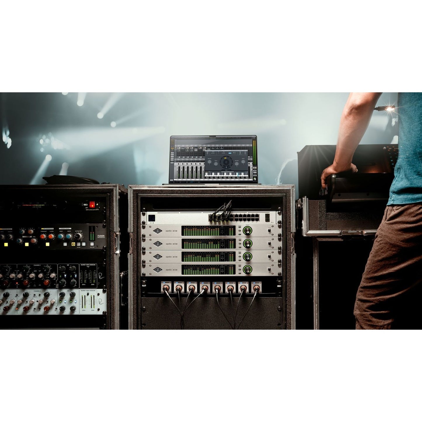 Universal Audio Apollo x16D Networked Audio Interface Dante Thunderbolt | UAD Analog Classics