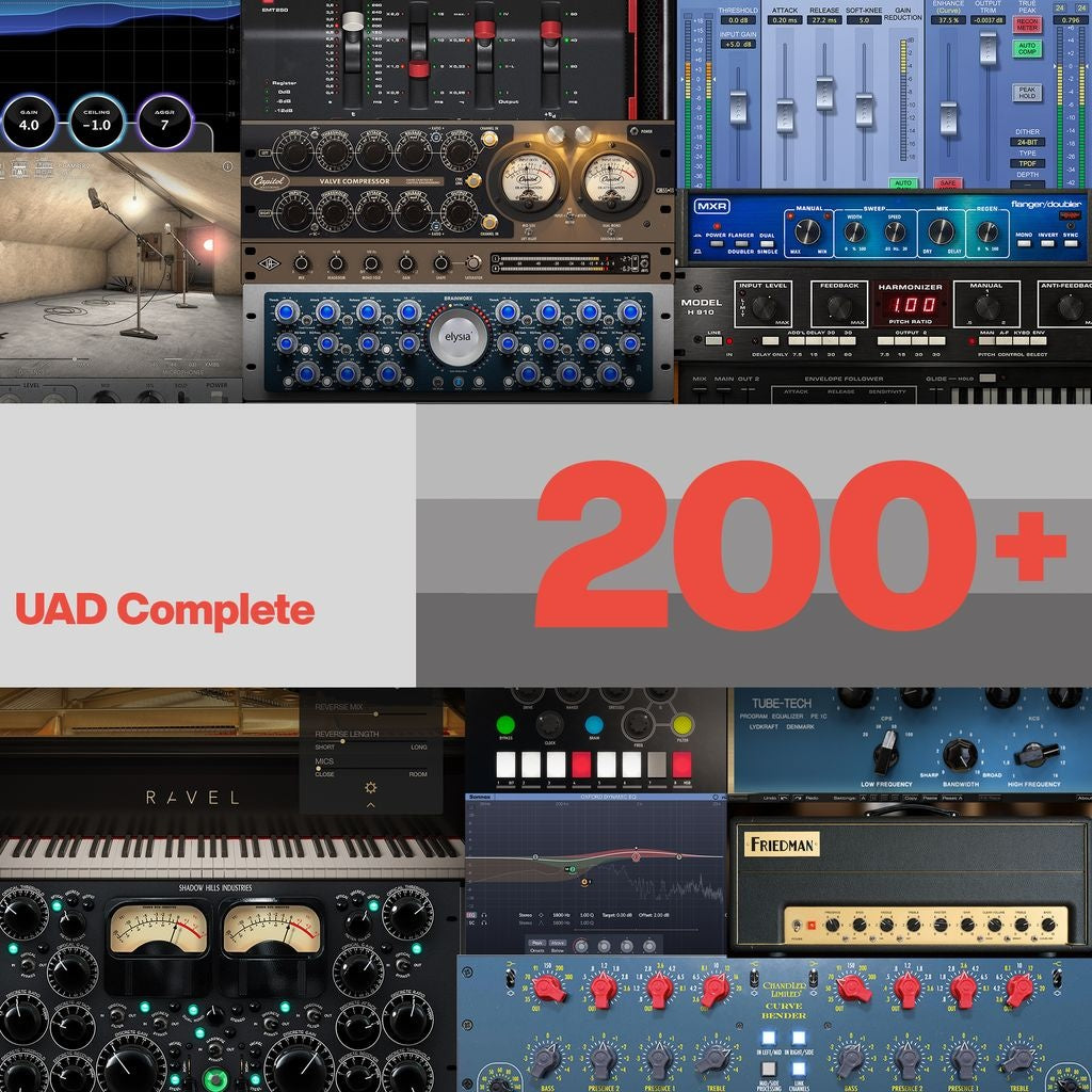 Universal Audio Apollo x16D Networked Audio Interface Dante Thunderbolt | UAD Complete
