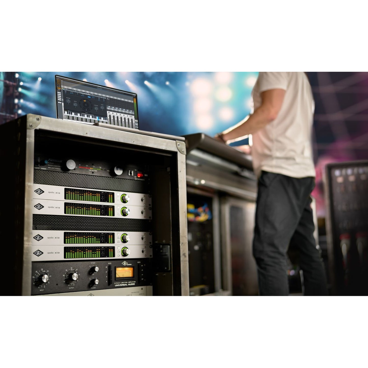 Universal Audio Apollo x16D Networked Audio Interface Dante Thunderbolt | UAD Complete