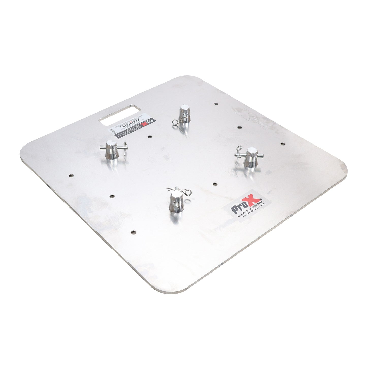 ProX Truss Base Plate For F34 Conical Square Truss | 24 in x 24 in | 8 mm | Aluminum