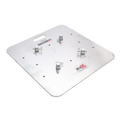 ProX Truss Base Plate For F34 Conical Square Truss | 24 in x 24 in | 8 mm | Aluminum