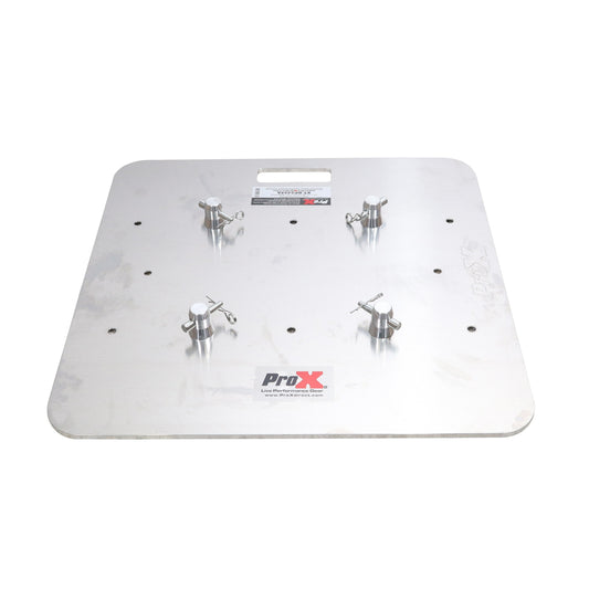 ProX Truss Base Plate For F34 Conical Square Truss | 24 in x 24 in | 8 mm | Aluminum