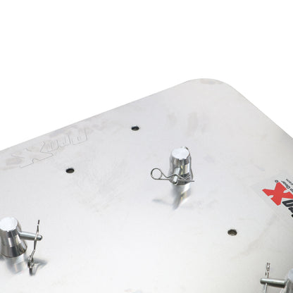ProX Truss Base Plate For F34 Conical Square Truss | 24 in x 24 in | 8 mm | Aluminum