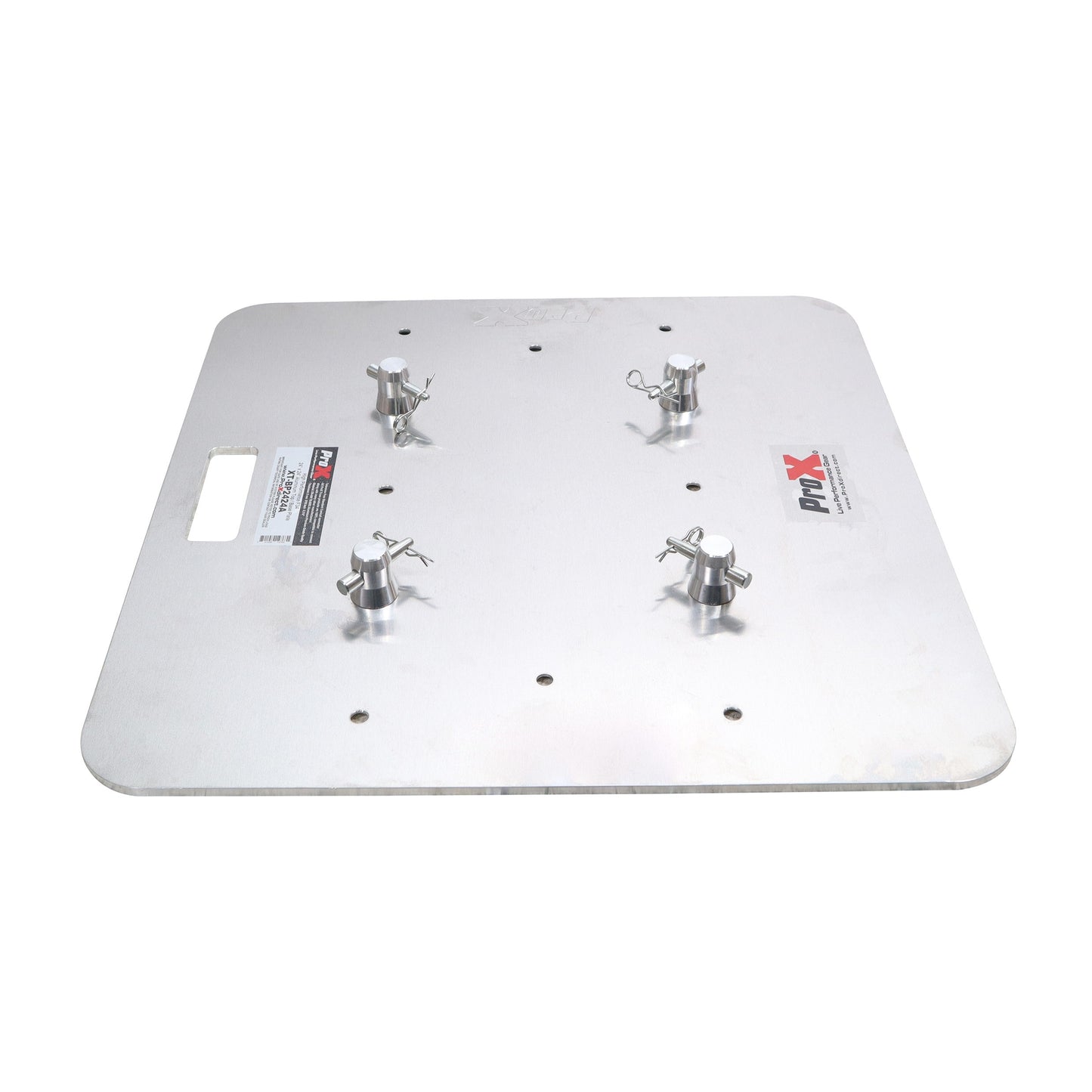 ProX Truss Base Plate For F34 Conical Square Truss | 24 in x 24 in | 8 mm | Aluminum