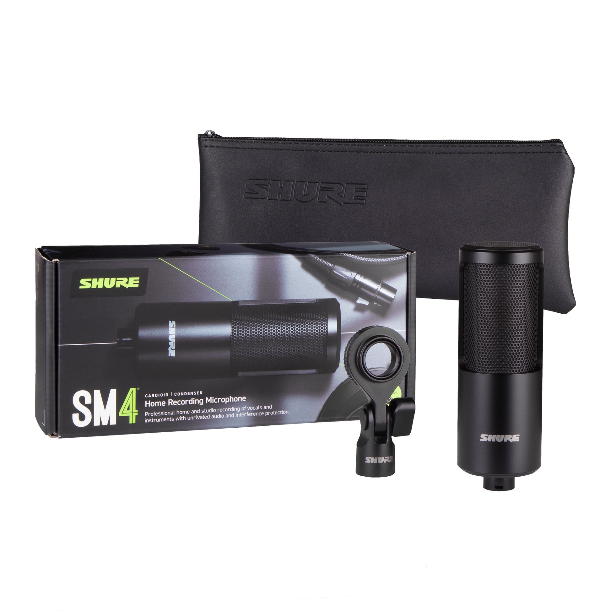 Shure SM4 Dual Diaphragm Home Recording Microphone components