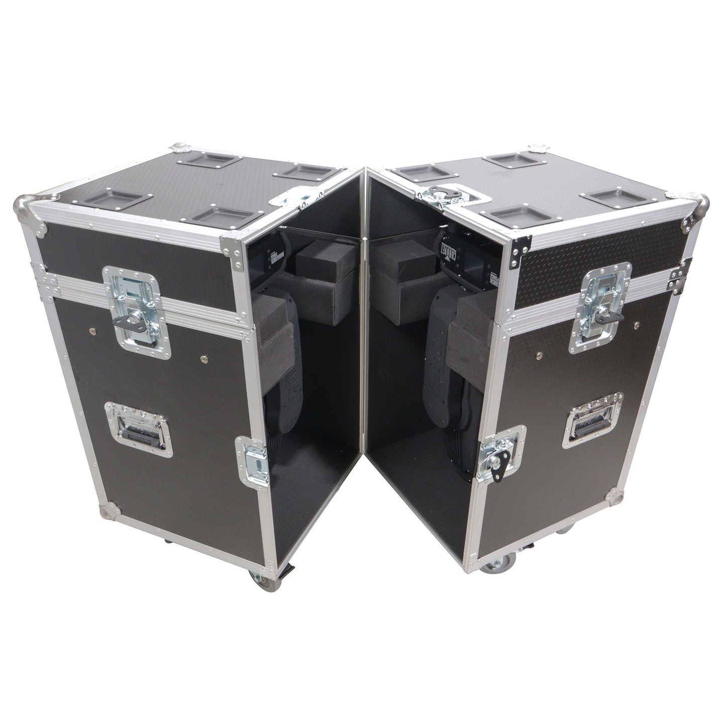 ProX XS-MH275X2W ATA Flight Case for 2 Moving Head Fixtures