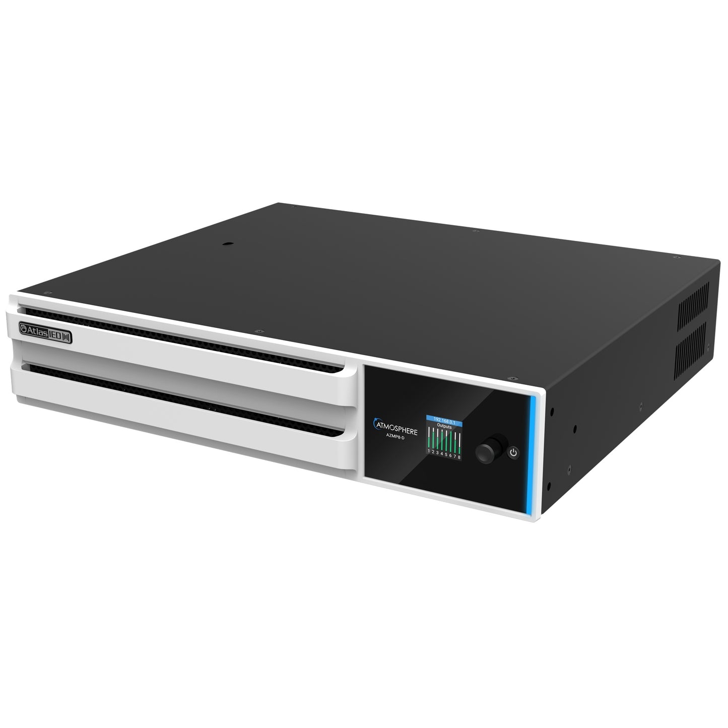 AtlasIED AZMP8-D 8-Zone Commercial Audio Processor With Dante