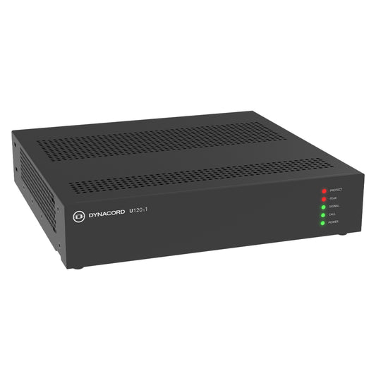 Dynacord U120:1-US Single Channel Install Power Amplifier, Top Left