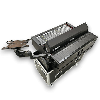 ProX Flip-Ready Hydraulic Console Case For Digital Audio Consoles | Yamaha DM7 | Fixed
