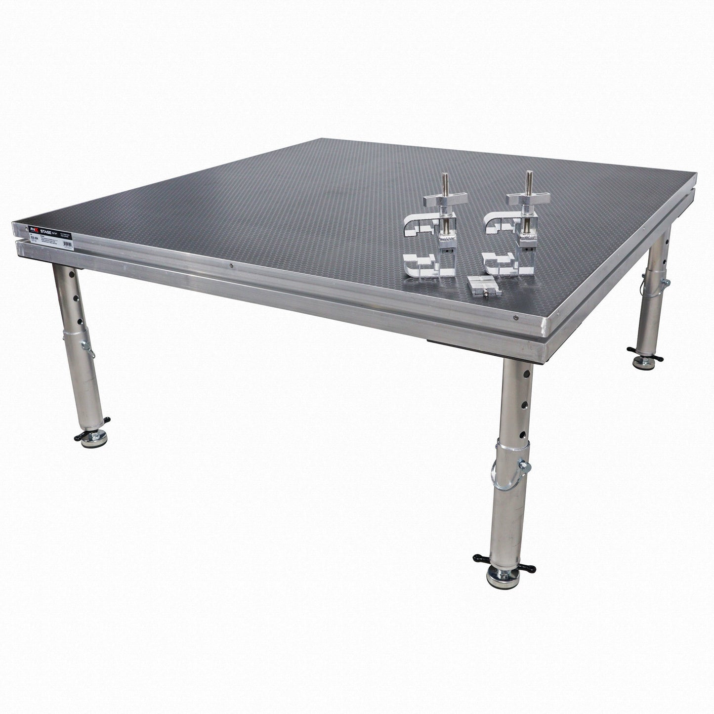 ProX XSU-4X4 Portable 4 ft x 4 ft Stage Deck With Legs