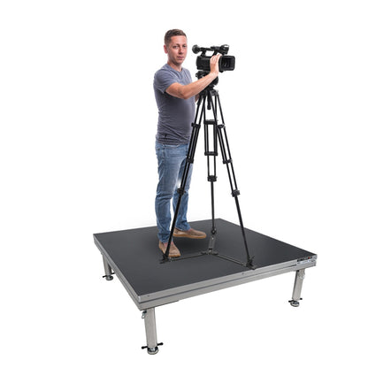 ProX XSU-4X4 Portable 4 ft x 4 ft Stage Deck With Legs