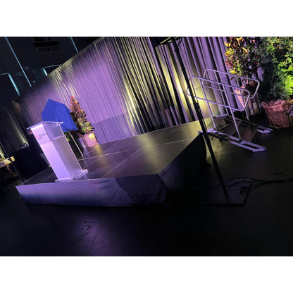 ProX XSU-4X4 Portable 4 ft x 4 ft Stage Deck With Legs