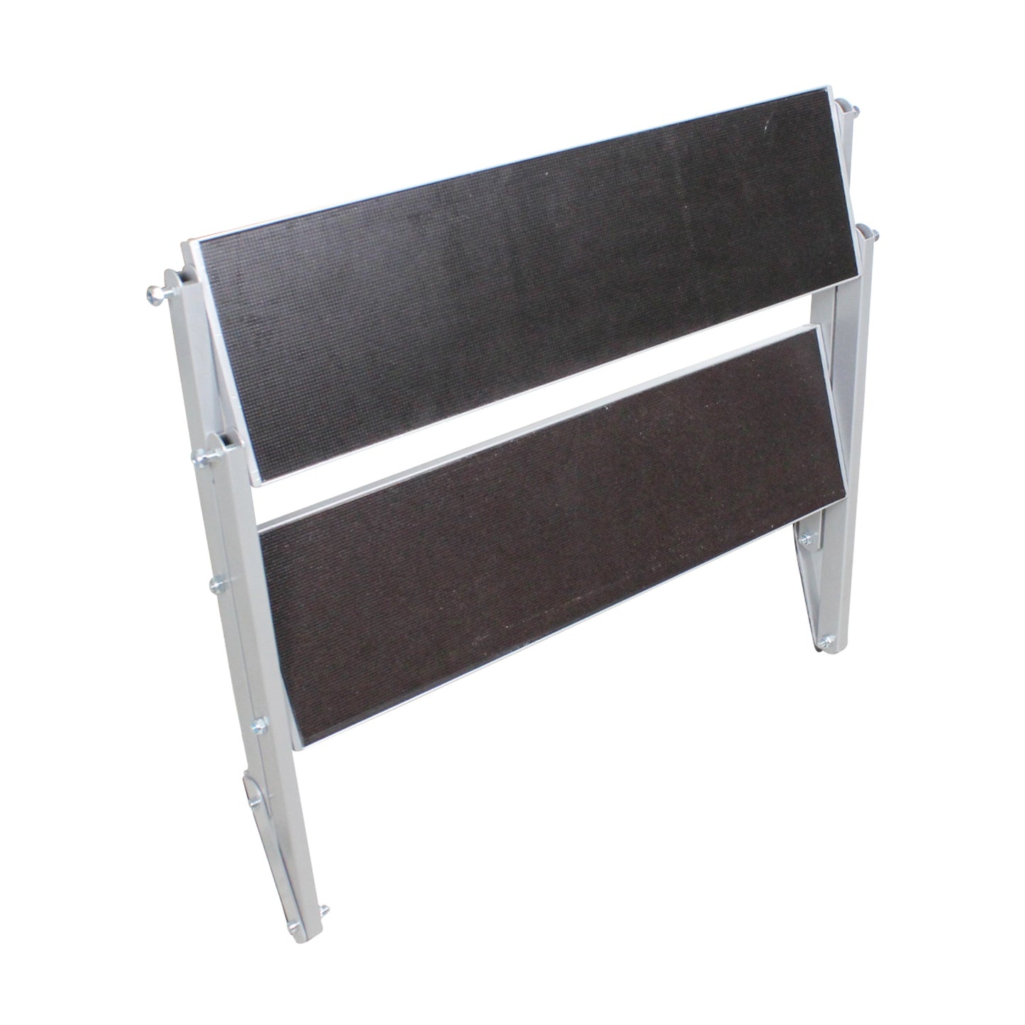 ProX StageQ Adjustable Stage Steps with Rail Heavy Duty Foldable | 2 Step