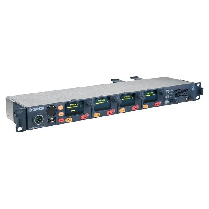Clear-Com HXII-RM-X4 4-Channel HelixNet Remote Intercom Station