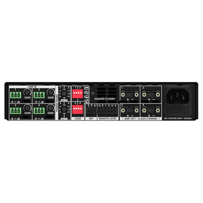 AtlasIED CLA404 400W Four Channel Multi Impedance Amplifier