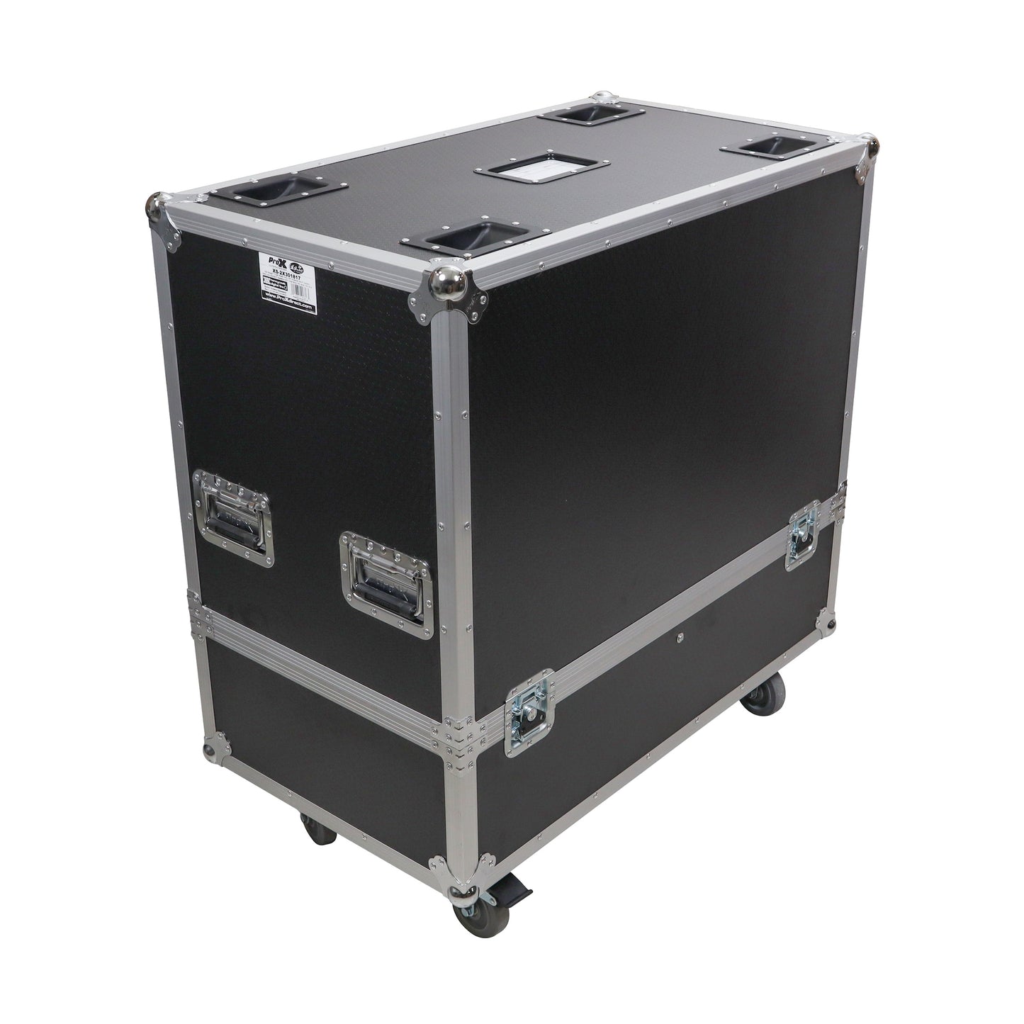 ProX XS-SP2X301817W ATA Dual Speaker Flight Case For Subwoofers