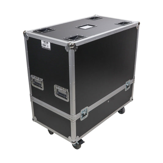 ProX XS-SP2X301817W ATA Dual Speaker Flight Case For Subwoofers