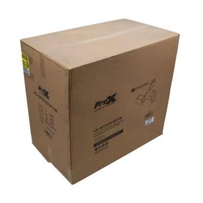 ProX XS-SP2X301817W ATA Dual Speaker Flight Case For Subwoofers