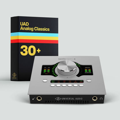 Universal Audio Apollo Twin X DUO Thunderbolt Audio Interface With Gen 2 Conversion | UAD Analog Classics